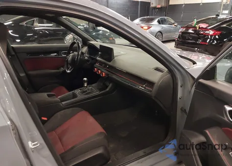 2022 Honda Civic Si Sedan из США, поврежденный, VIN 2HGFE1E57NH473307